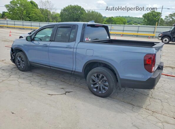 5FPYK3F19PB038599 2023 HONDA RIDGELINE Синий Задняя левая четверть