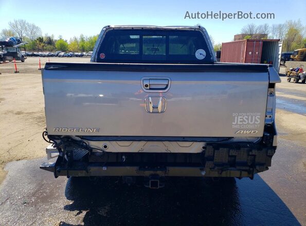 5FPYK3F50KB043198 2019 HONDA RIDGELINE Silver Вид ззаду