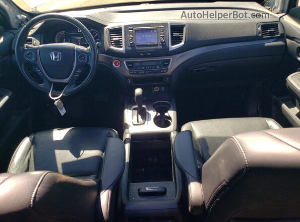 5FPYK3F50KB043198 2019 HONDA RIDGELINE Silver Вид панелі приладів
