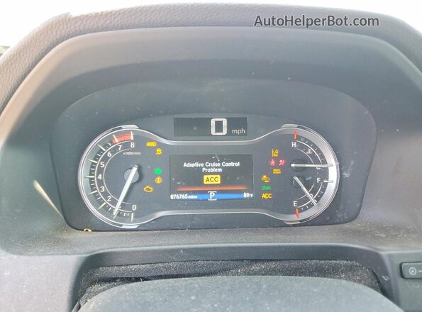 5FPYK3F50PB012086 2023 HONDA RIDGELINE Серый Вид щитка приборов