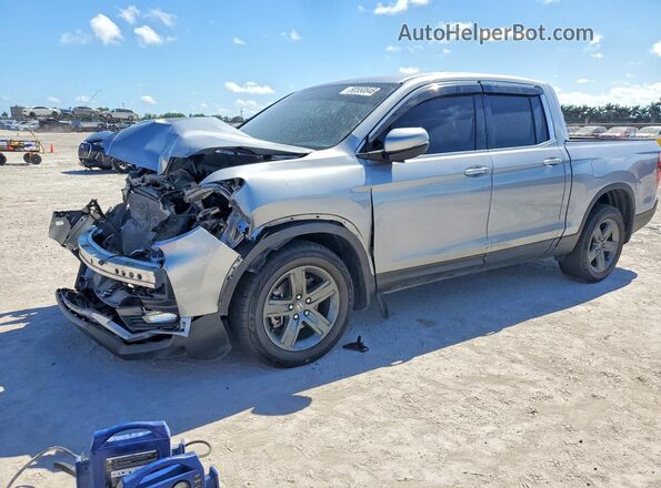 5FPYK3F50PB027610 2023 HONDA RIDGELINE Gray Front left