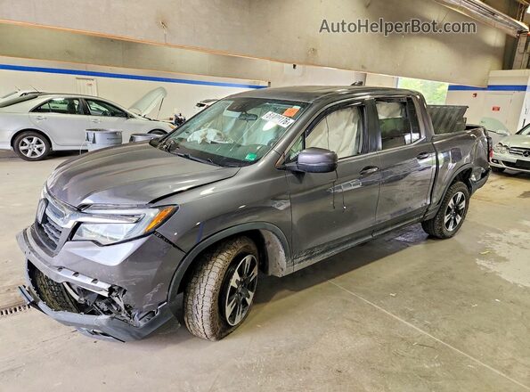 5FPYK3F51LB028873 2020 HONDA RIDGELINE Gray წინა მარცხენა ხედი სამი მეოთხედიდან