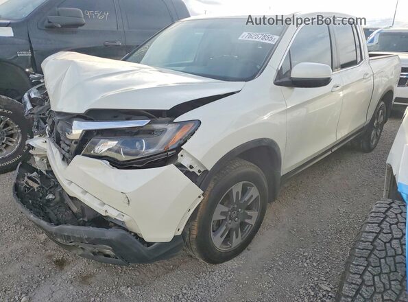 5FPYK3F55HB005765 2017 HONDA RIDGELINE White Vista tres cuartos delantera izquierda