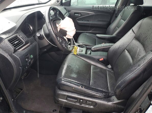 5FPYK3F56PB026400 2023 HONDA RIDGELINE Black წინა სალონის ხედი