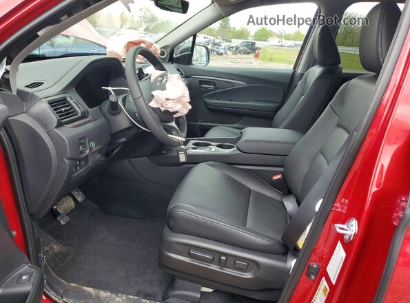 5FPYK3F56TB013494 2026 HONDA RIDGELINE Red Widok wnętrza z przodu