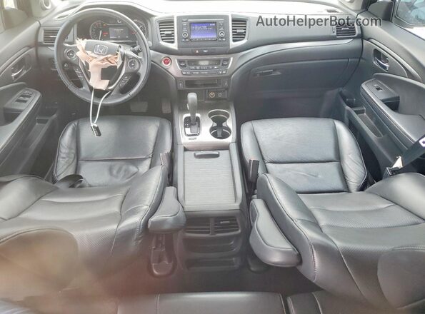 5FPYK3F57KB028603 2019 HONDA RIDGELINE White წინა პანელის ხედი