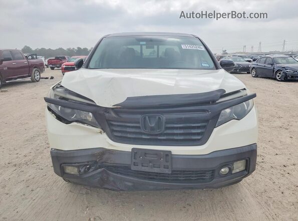 5FPYK3F57KB028603 2019 HONDA RIDGELINE White წინა ხედი