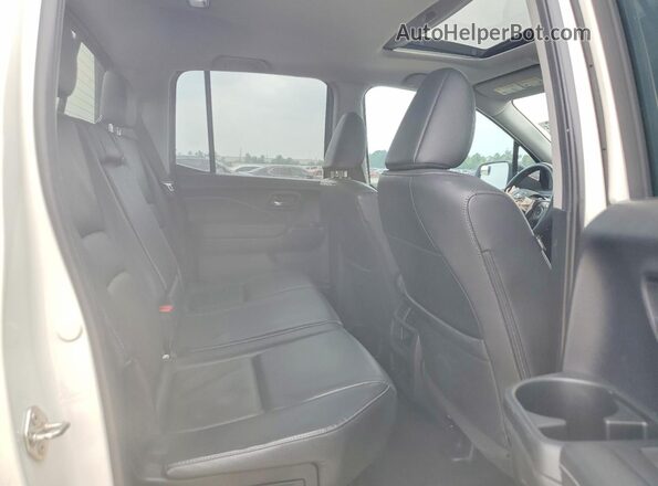 5FPYK3F57KB028603 2019 HONDA RIDGELINE White უკანა სავარძლების ხედი
