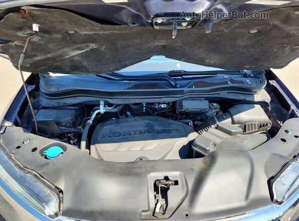 5FPYK3F57KB040122 2019 HONDA RIDGELINE Blue Vista interior trasera