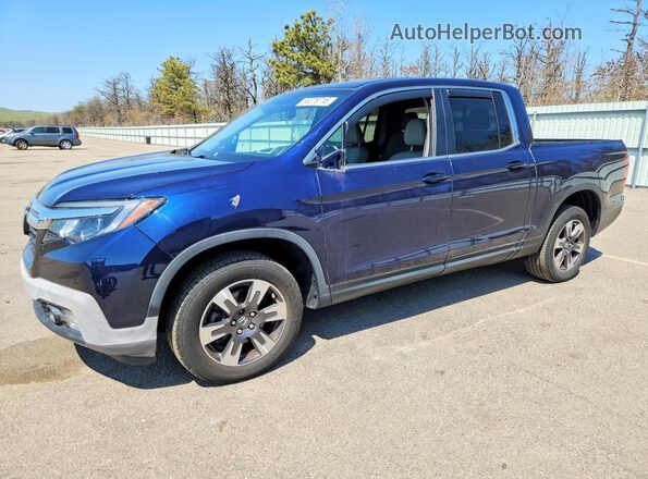 5FPYK3F57KB040122 2019 HONDA RIDGELINE Blue Vista tres cuartos delantera izquierda