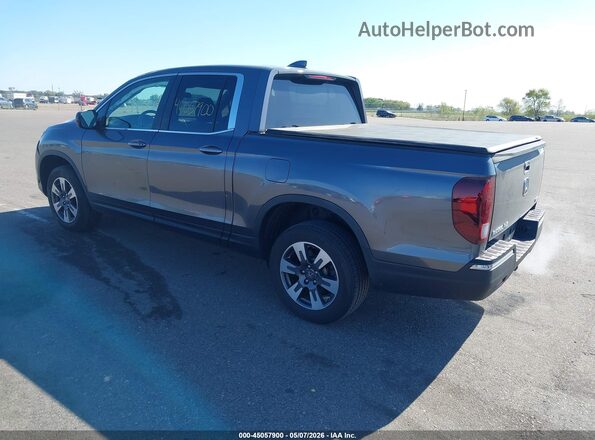 5FPYK3F58HB026562 2017 HONDA RIDGELINE Серый Задняя левая четверть
