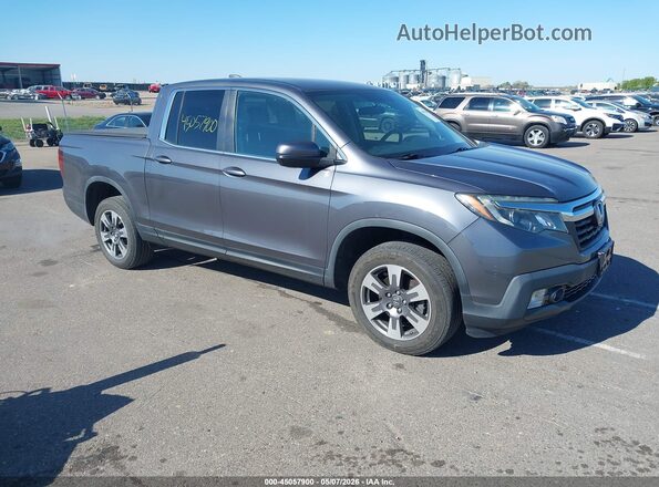 5FPYK3F58HB026562 2017 HONDA RIDGELINE Серый Передняя правая четверть