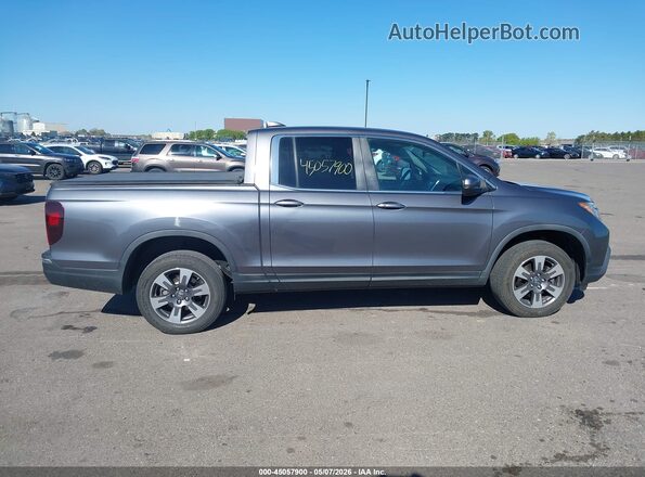 5FPYK3F58HB026562 2017 HONDA RIDGELINE Серый Вид задней части салона