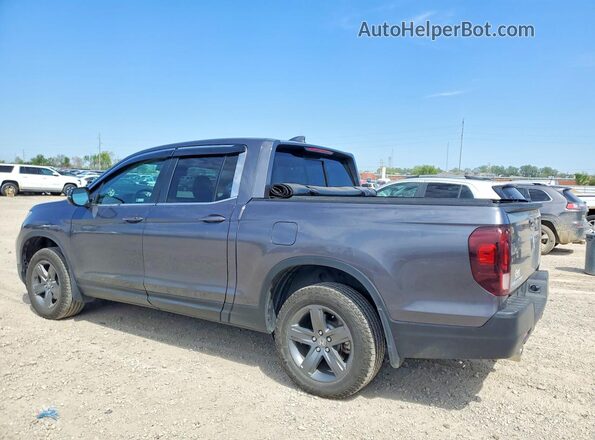 5FPYK3F58NB022748 2022 HONDA RIDGELINE Gray Trasero izquierdo