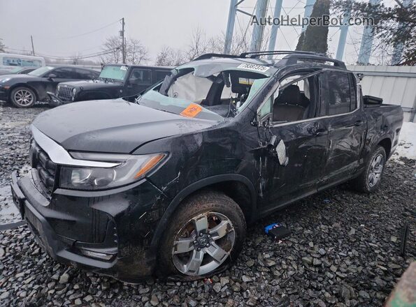 5FPYK3F58SB021157 2025 HONDA RIDGELINE Black Передня ліва чверть