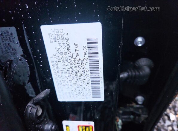 5FPYK3F58SB021157 2025 HONDA RIDGELINE Black Вид підкапотного простору
