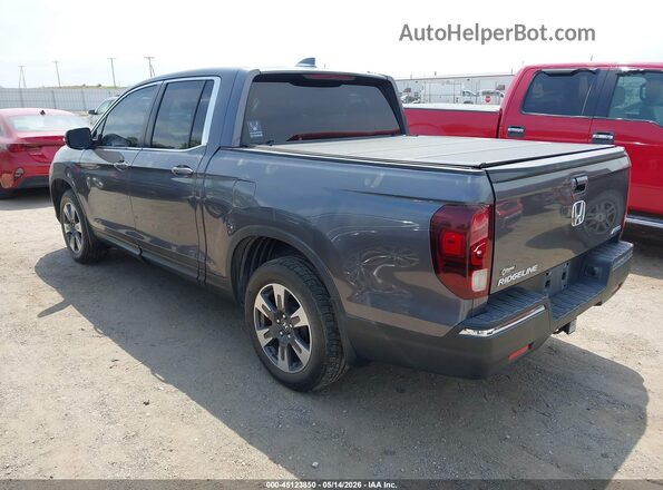 5FPYK3F63HB005708 2017 HONDA RIDGELINE Gray Задня ліва чверть