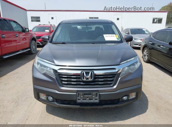 5FPYK3F63HB005708 2017 HONDA RIDGELINE Gray Вид щитка приладів