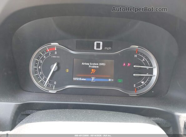 5FPYK3F63HB005708 2017 HONDA RIDGELINE Gray Вид задніх сидінь