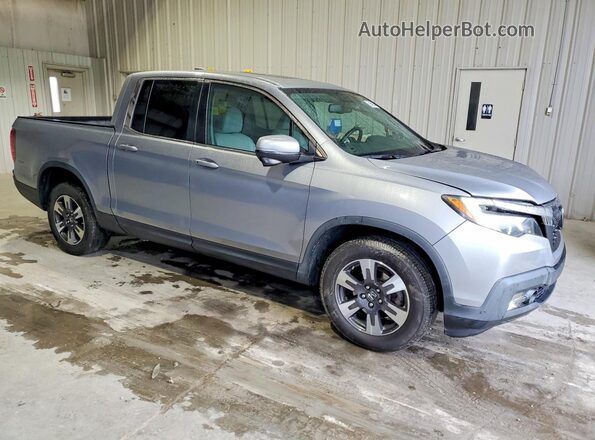 5FPYK3F64KB015011 2019 HONDA RIDGELINE Gray Front right