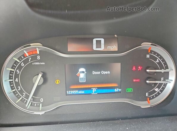 5FPYK3F64KB015011 2019 HONDA RIDGELINE Gray Instrument cluster view
