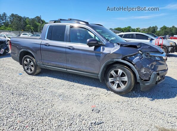5FPYK3F65KB013283 2019 HONDA RIDGELINE Серый Передняя правая четверть