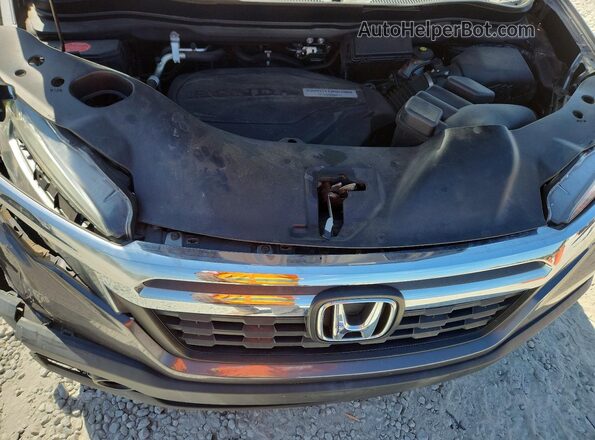 5FPYK3F65KB013283 2019 HONDA RIDGELINE Серый Вид задней части салона