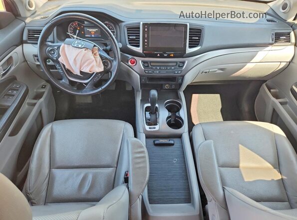 5FPYK3F65KB013283 2019 HONDA RIDGELINE Серый Вид панели приборов