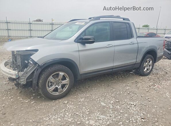 5FPYK3F65SB000582 2025 HONDA RIDGELINE Silver Przód lewy