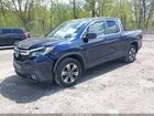 2019 Honda Ridgeline Rtl-t Синий vin: 5FPYK3F69KB032693