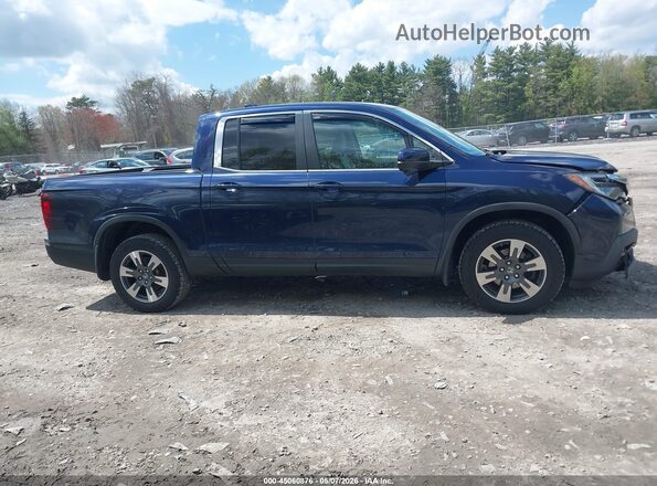 5FPYK3F69KB032693 2019 HONDA RIDGELINE Синий Вид задней части салона