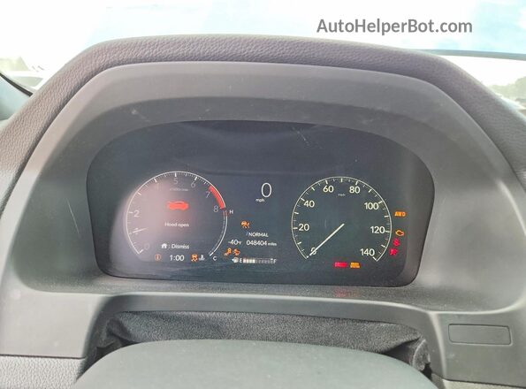 5FPYK3F69RB000613 2024 HONDA RIDGELINE Синий Вид щитка приборов