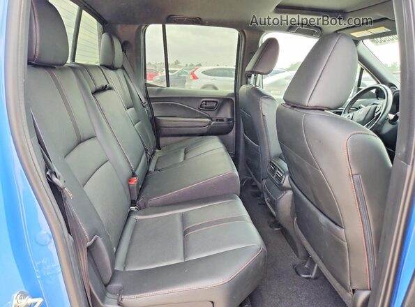 5FPYK3F69RB000613 2024 HONDA RIDGELINE Синий Вид задних сидений