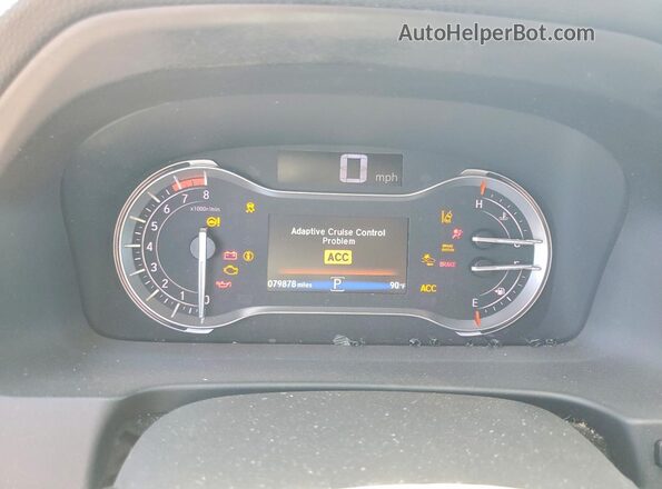 5FPYK3F70JB013411 2018 HONDA RIDGELINE Gray Vista del cuadro de instrumentos