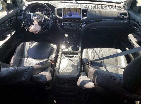 5FPYK3F70JB013411 2018 HONDA RIDGELINE Gray Vista del salpicadero