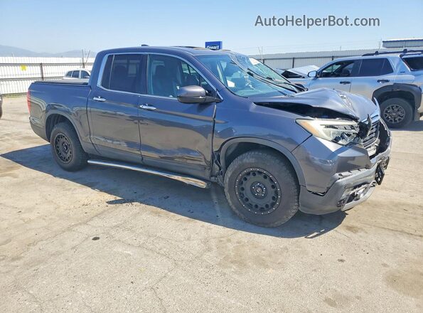 5FPYK3F70JB013411 2018 HONDA RIDGELINE Gray Delantero derecho