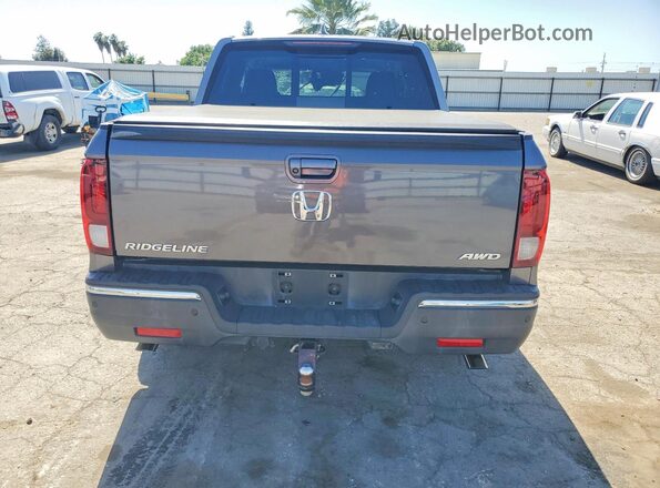 5FPYK3F70JB013411 2018 HONDA RIDGELINE Gray Vista trasera