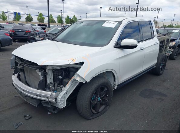 5FPYK3F70PB020674 2023 HONDA RIDGELINE White წინა მარცხენა ხედი სამი მეოთხედიდან