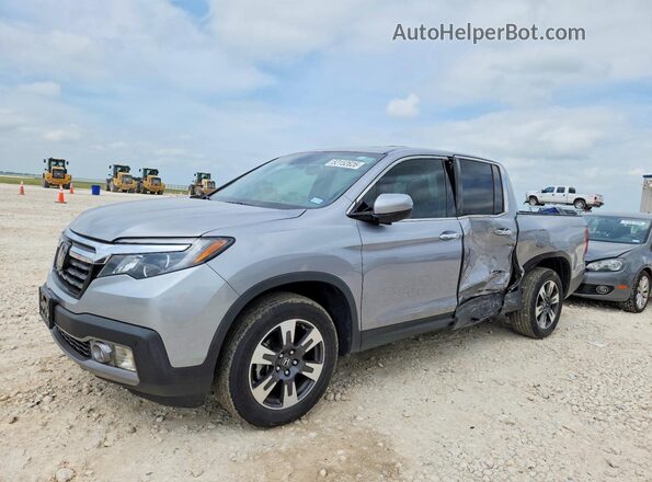 5FPYK3F71KB029120 2019 HONDA RIDGELINE Silver Vista tres cuartos delantera izquierda