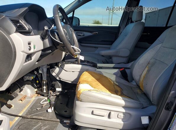 5FPYK3F71LB017891 2020 HONDA RIDGELINE Gray Vista interior delantera