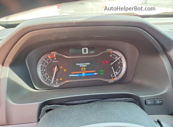 5FPYK3F72MB009333 2021 HONDA RIDGELINE White ხელსაწყოთა პანელის ხედი