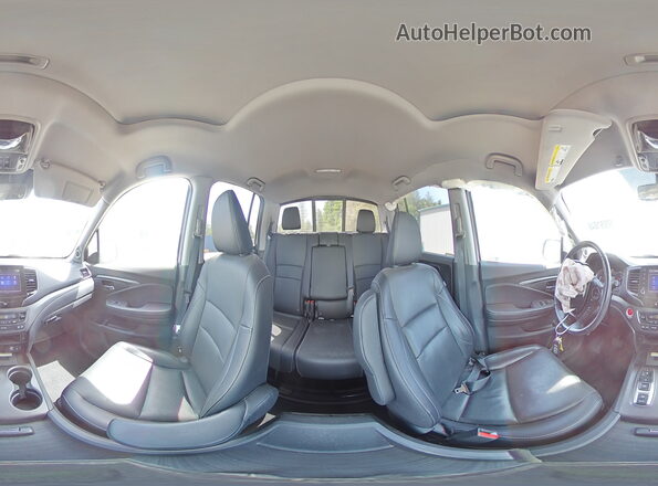 5FPYK3F72MB009333 2021 HONDA RIDGELINE White VIN კოდის სტიკერის ხედი