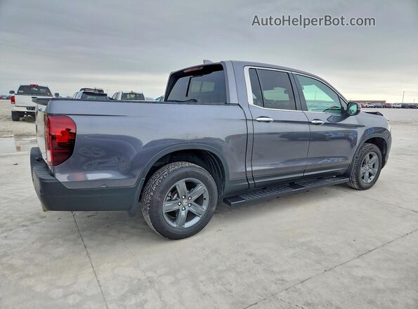 5FPYK3F72PB035886 2023 HONDA RIDGELINE Gray Trasero derecho