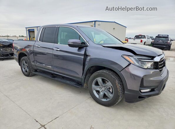 5FPYK3F72PB035886 2023 HONDA RIDGELINE Gray Delantero derecho