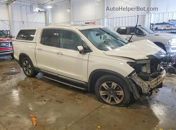 5FPYK3F74HB020985 2017 HONDA RIDGELINE Белый Передняя правая четверть