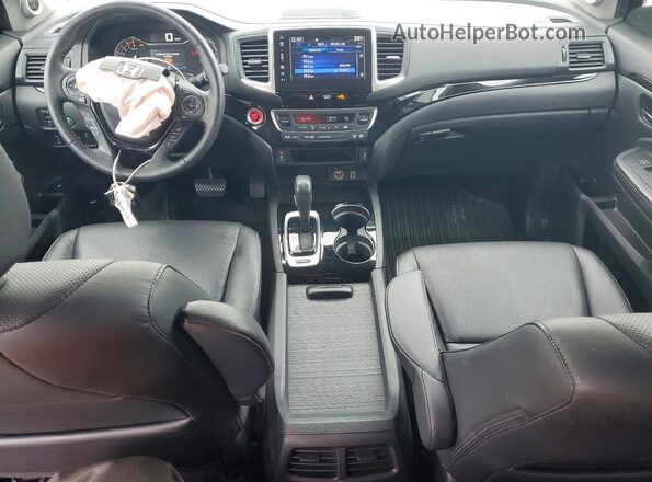 5FPYK3F75KB030612 2019 HONDA RIDGELINE Белый Вид панели приборов
