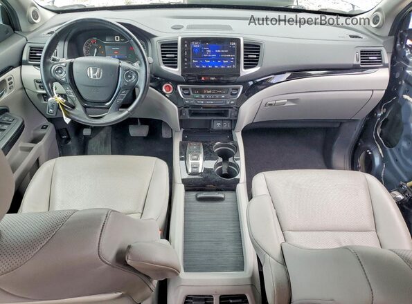 5FPYK3F76LB010175 2020 HONDA RIDGELINE Gray წინა პანელის ხედი