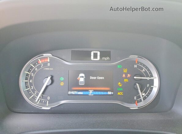 5FPYK3F76PB051900 2023 HONDA RIDGELINE White ხელსაწყოთა პანელის ხედი