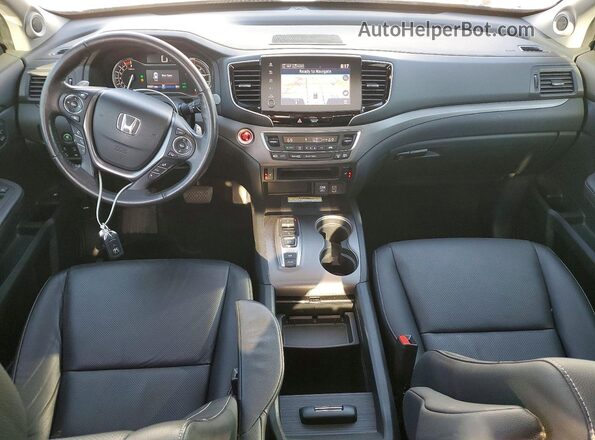 5FPYK3F76PB051900 2023 HONDA RIDGELINE White წინა პანელის ხედი