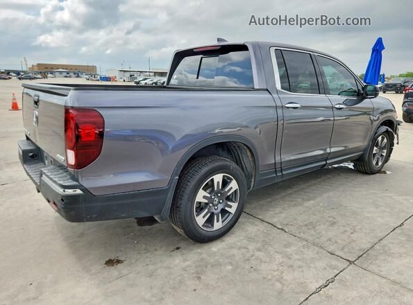 5FPYK3F77KB016534 2019 HONDA RIDGELINE Gray Rear right